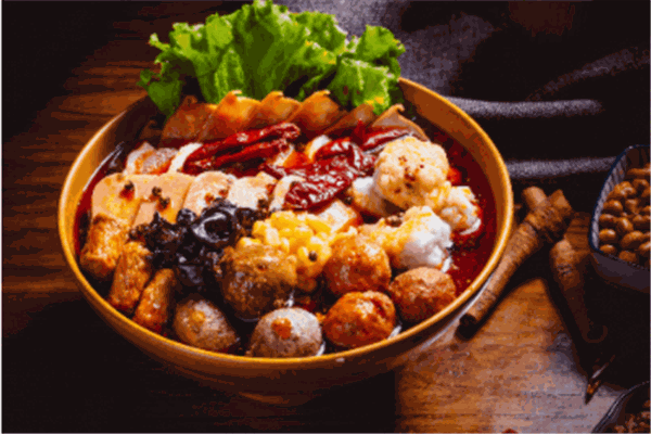 外婆食尚麻辣烫产品 门店图片