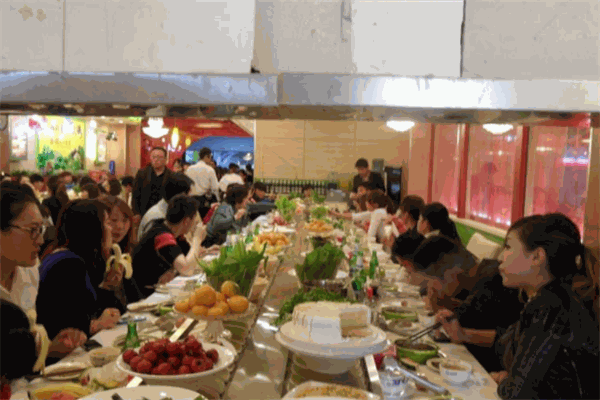 香飘飘旋转小火锅产品 门店图片