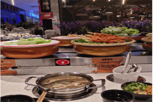 涮响自助回转火锅百汇产品 门店图片