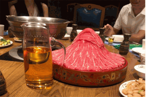 月光下的毡房火锅产品 门店图片