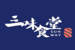 三味食堂日式料理品牌logo