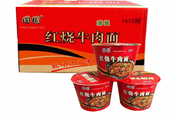 国圆方便面产品 门店图片