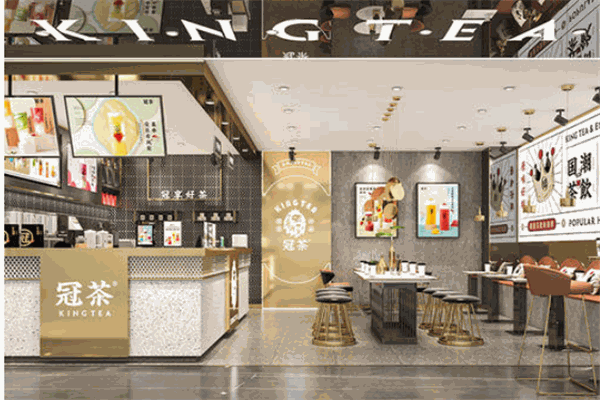 冠茶产品 门店图片