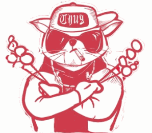 猫四爷串串香品牌logo