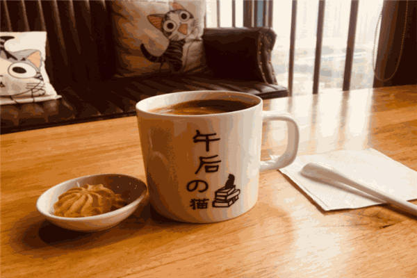 午后猫咖啡产品 门店图片