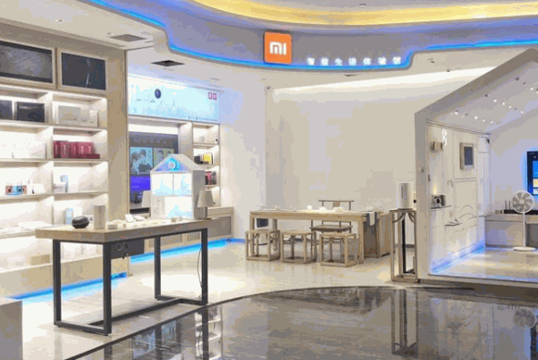 小米智能家居产品 门店图片