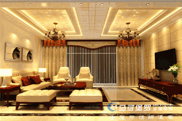 马可堡罗吊顶产品 门店图片