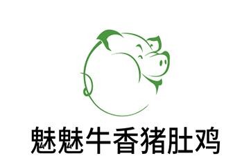 魅魅牛香猪肚鸡品牌logo