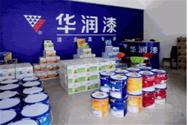 华润漆产品 门店图片