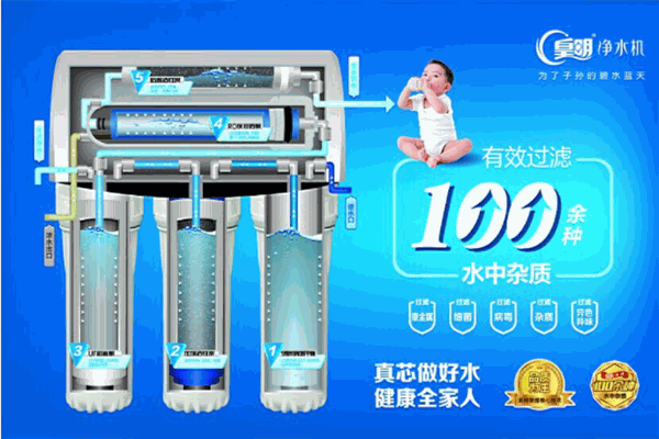 皇明净水器产品 门店图片