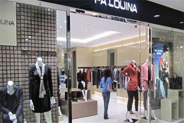 法路易娜时装产品 门店图片