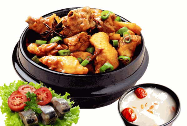 绝味鸡煲饭产品 门店图片