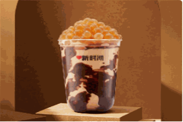 新时彻奶茶产品 门店图片