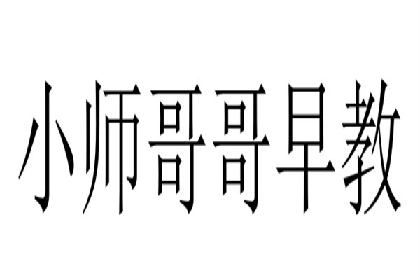 小师哥哥早教加盟