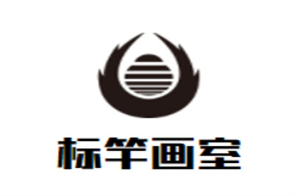 标竿画室品牌logo
