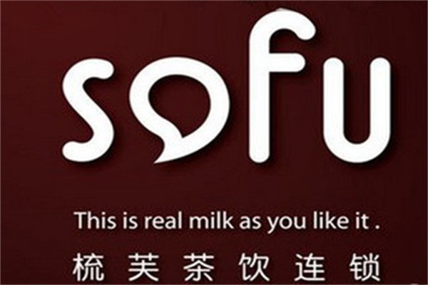 梳芙奶茶品牌logo