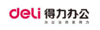 得力点钞机品牌logo