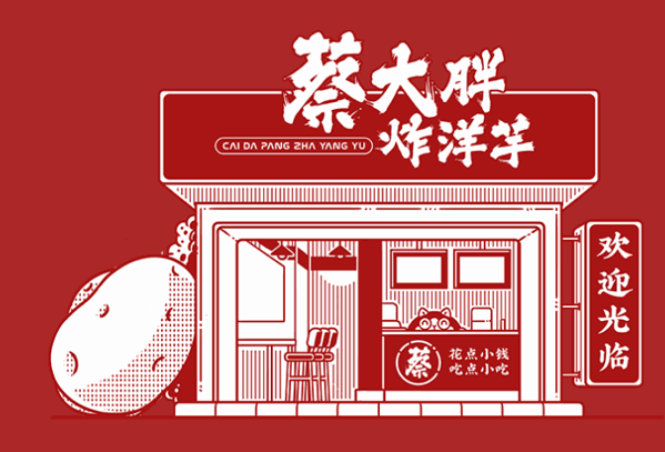 蔡大胖炸洋芋加盟