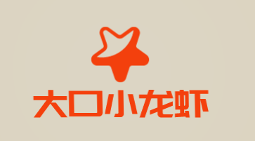 大口小龙虾品牌logo