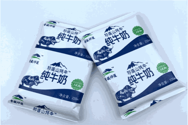 牦牛奶产品 门店图片