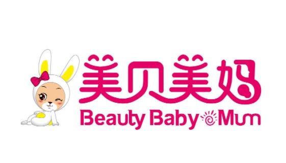 美贝美妈母婴店品牌logo