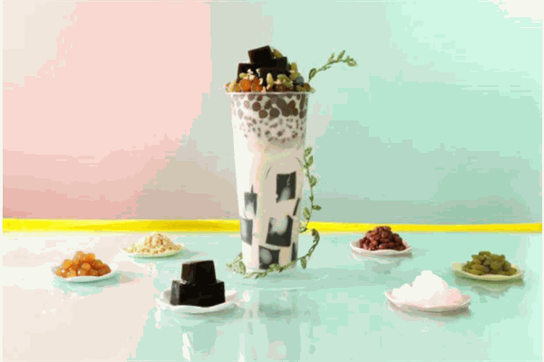 木果果奶茶店产品 门店图片