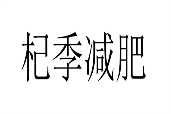 杞季减肥品牌logo