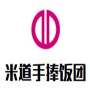 米道手捧饭团品牌logo