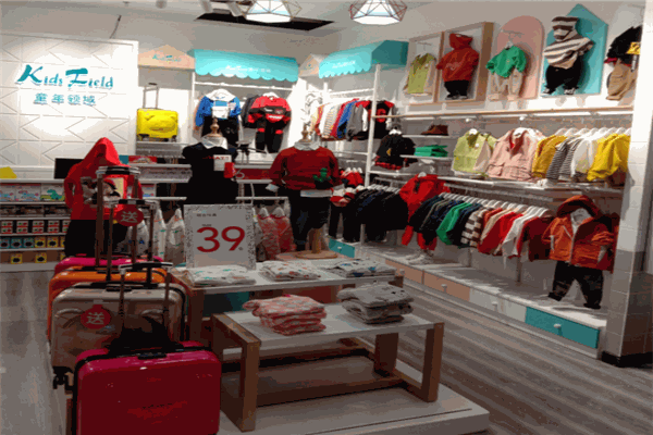 童年领域童装产品 门店图片