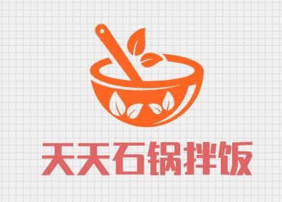 天天石锅拌饭品牌logo
