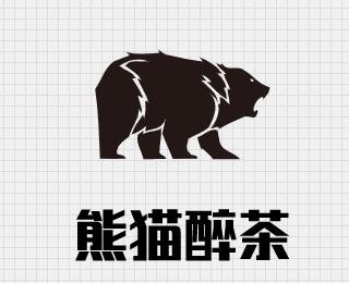熊猫醉茶品牌logo