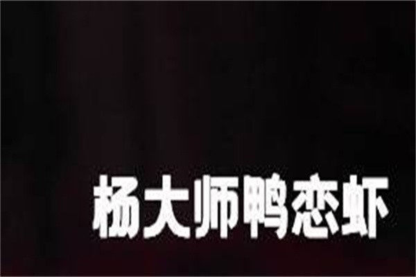 杨大师鸭恋虾