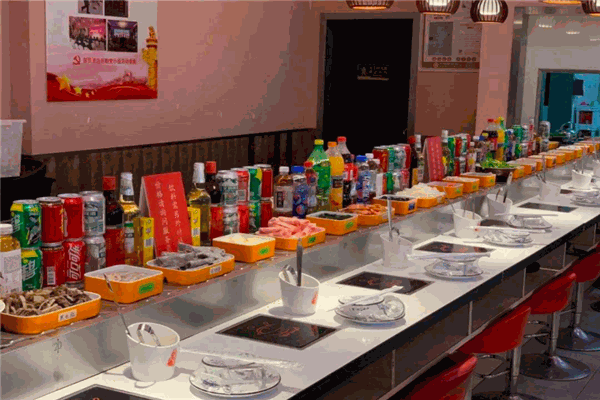 爱旋转自助火锅产品 门店图片