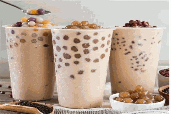 五叶茶奶茶产品 门店图片