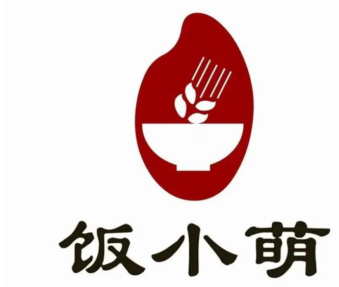 饭小萌快餐品牌logo