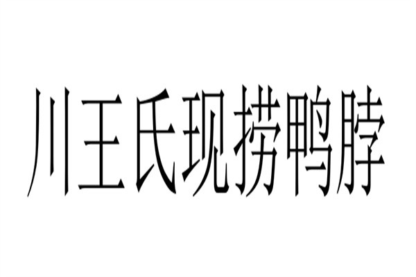 川王氏现捞鸭脖加盟