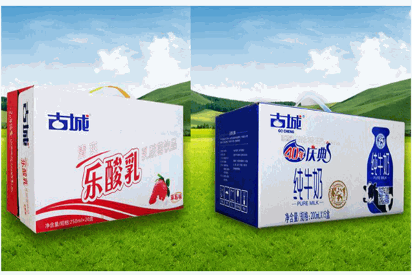 古城乳业产品 门店图片