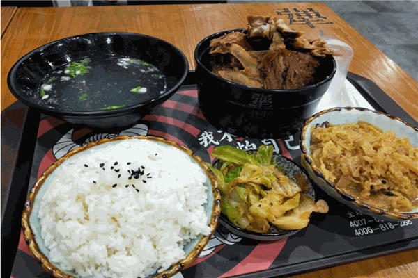 犟哥俩排骨饭产品 门店图片