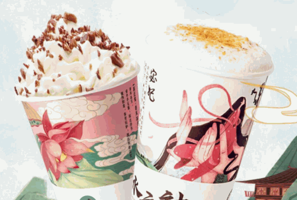 国风奶茶产品 门店图片