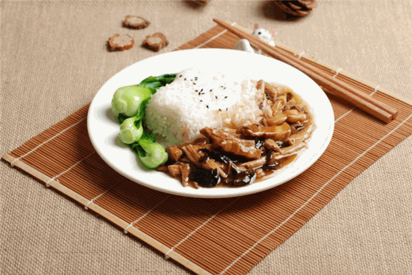 一纸鸡锡纸烧肉饭产品 门店图片