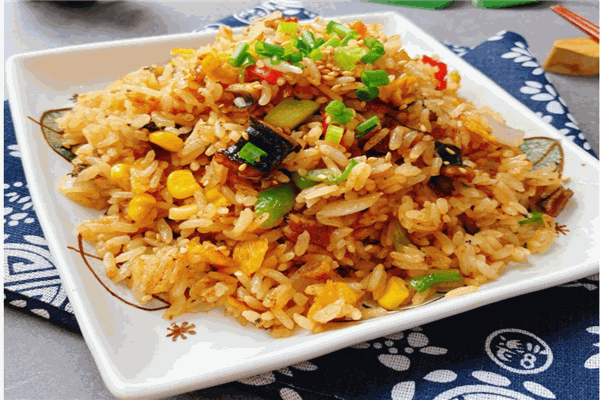 约饭易拉罐茶油炒饭产品 门店图片