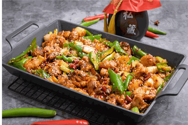 胡同口炒鸡产品 门店图片