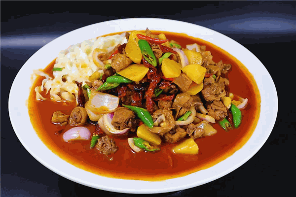聚味美鲜炒大盘鸡产品 门店图片