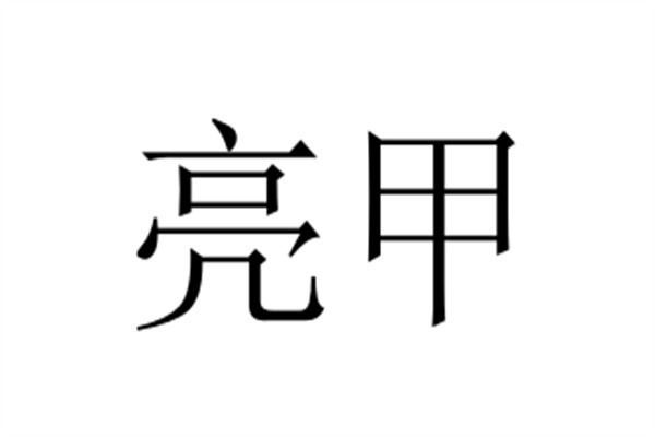 亮甲品牌logo