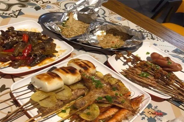 大力士烧烤产品 门店图片