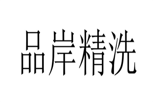 品岸精洗品牌logo