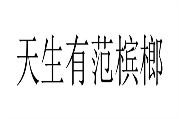 天生有范槟榔加盟