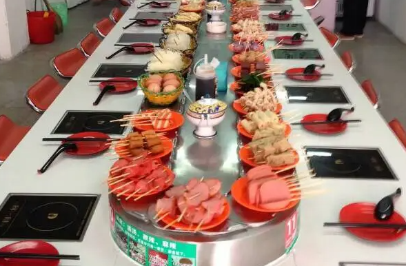 旋转小火锅