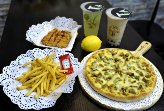 海洋客披萨奶茶产品 门店图片