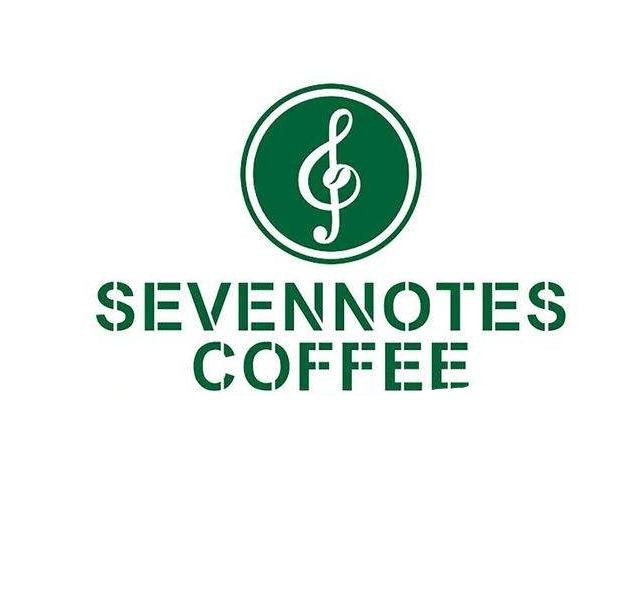7音符咖啡厅品牌logo